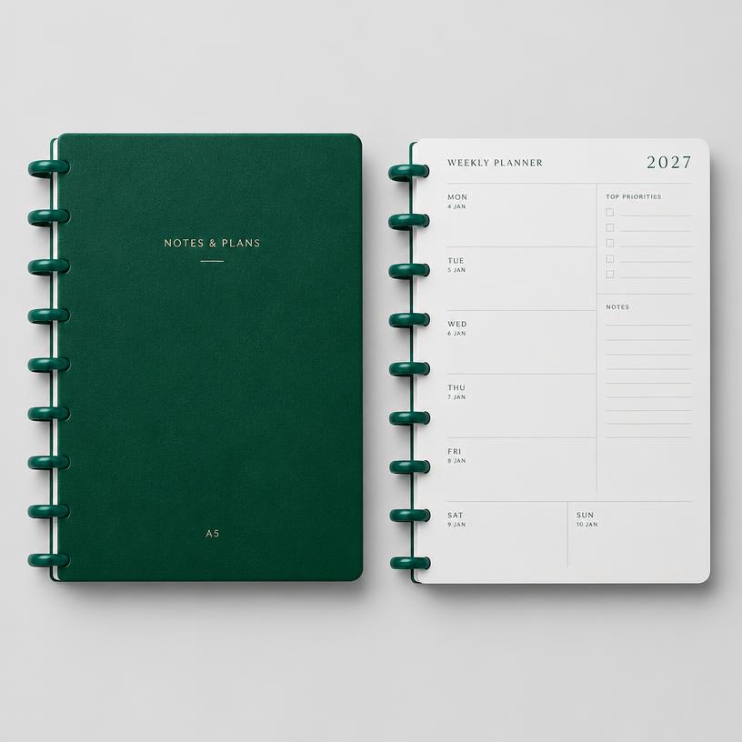 Caderno Inteligente Discos A5